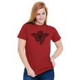 thumbnail image 4 of Butterfly Moth Key Spiritual Meaning Women's Graphic T Shirt Tees Brisco Brands L, 4 of 6