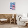 thumbnail image 4 of Stupell Industries Rustic Lodge Howdy Cowgirl with Lasso White Framed Giclee Art, 24 x 30, by Lettered and Lined, 4 of 8