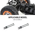 thumbnail image 3 of Baohd RCGOFOLLOW Steel Long-lasting Performance Front CVD Shaft Super Balance Rc Front CVD Shaft For 1/5 Rc Front CVD Shaft LOSI DBXL-E Black, 3 of 6