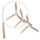 thumbnail image 4 of Interactive Cat Teaser Toy for Pet Use Khaki Synthetic Material Engaging Exercise Stick 33.5 Inch, 4 of 5