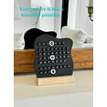 thumbnail image 5 of Perpetual Wooden Desk Calendar, Reusable Black Board Calendar with Movable Date Marker, 5 of 6