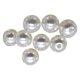thumbnail image 4 of Sonducket 50 Uds. De perlas duraderas de ABS, perlas blancas sueltas con agujero , , collar, accesorios, materiales DIY Beige Type2 NO2, 4 of 6
