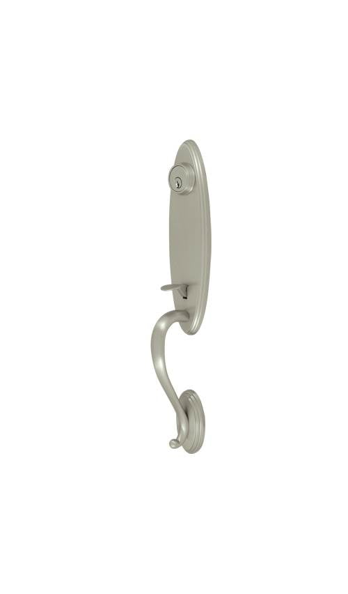St. Ann Residential Handleset (Antique Brass)
