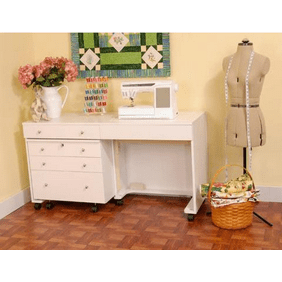 Kangaroo Aussie Ii Sewing Cabinet And Table W Lift 2 Finishes