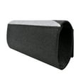 thumbnail image 3 of Premium Two Tone Metallic Glitter Flap Clutch Evening Bag Handbag, 3 of 4