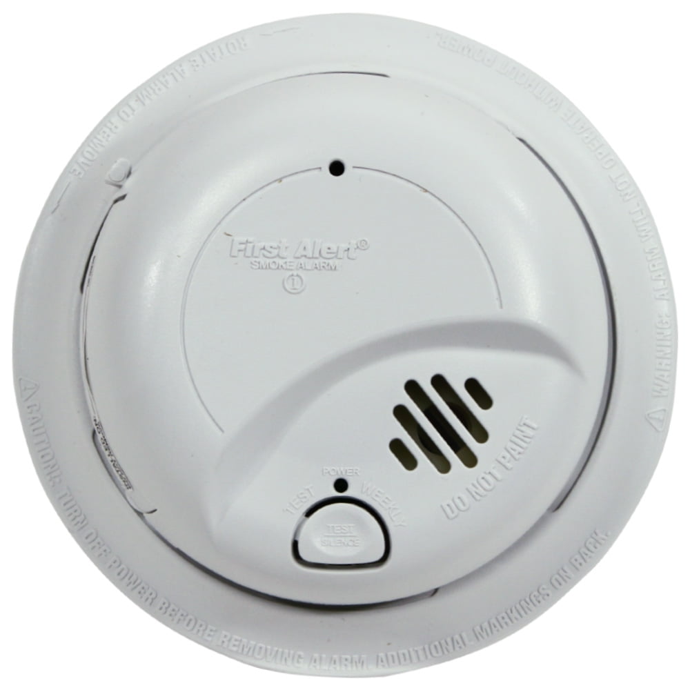 First Alert Hardwired Smoke Alarm with Battery Backup, 9120B Walmart