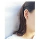 thumbnail image 3 of Par de elegantes pendientes de hilo de cobre con forma de pez (dorados), 3 of 7