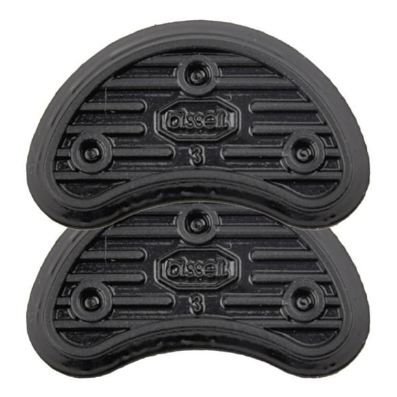 2x protectores de tacones de goma PLACAS PARA LOS PIES Bricolaje Reparación de calzado Suministro antideslizante , 31x16mm BLESIY Puntas de zapatos de goma antideslizantes