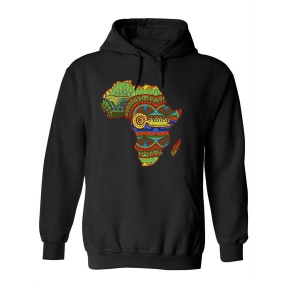 Africa Fashion And Style Quote Hoodie Women -Image by Shutterstock, Female XX-Large