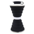thumbnail image 2 of Botella de agua de silicona para exteriores con hervidor suave plegable de 500 ml (negro + blanco) Ndcxsfigh  Nuevos Originales, 2 of 5