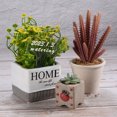 thumbnail image 5 of Unique Bargains Acrylic Plant Label Set, Reusable Rectangle Marker Garden Tag with Whiteboard Pen, Transparent 12 Pack, 5 of 5