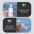 thumbnail image 4 of BESTYASH 40Ud Vacías Transparentes Reutilizables Para Cosméticos Con Dosificador Para Viaje, 4 of 8