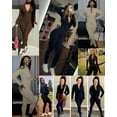 thumbnail image 5 of FITOP Women's Long Sleeve Workout Jumpsuit Zip Front Sport Romper Bottom Pants Bodysuit Bodycon Sexy One Piece S, 5 of 8