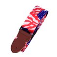 thumbnail image 3 of Correa Universal para Guitarra Acústica y Eléctrica con Diseño de Bandera Americana, Incluye Púas y Adaptador para Cabeza de Guitarra, Material Duradero y Cómodo, Ideal para Músicos de Todas las, 3 of 7