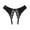 Black, variant on Women's Lace Hollow Out Underwear Women Seamless Panties G-String Briefs Lingerie Tanga Thong New 2018