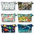 thumbnail image 2 of Estuche de cosméticos de dinosaurio de dibujos animados para mujer, bolsas de viaje para Maquillaje, bolsa de cosméticos Kawaii para niñas, caja organizadora de Maquillaje, Neceser LIUWENJING unisex, 2 of 2