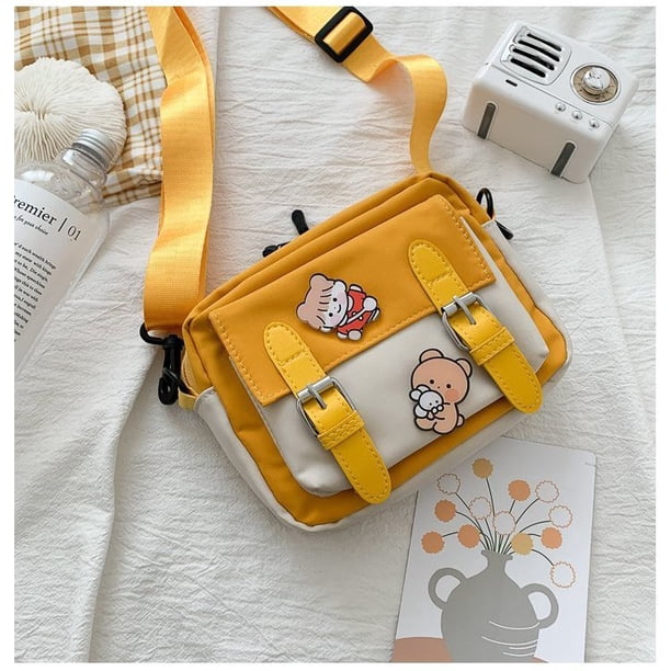Bolso De Hombro De Lona De Estilo Coreano Para Mujer Nueva Moda Bolsos Cruzados Femeninos 2023