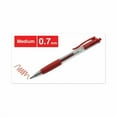 thumbnail image 4 of Universal Comfort Grip Gel Pen, Retractable, Medium 0.7 mm, Red Ink | Bundle of 2 Dozen, 4 of 5