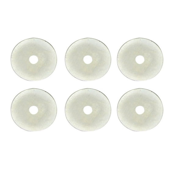 ITSELFER 6pcs 28mm Rotary Cutter Replacement Blades Circular Cutting Blades for Sewing Fabric Leather Paper Crafts
