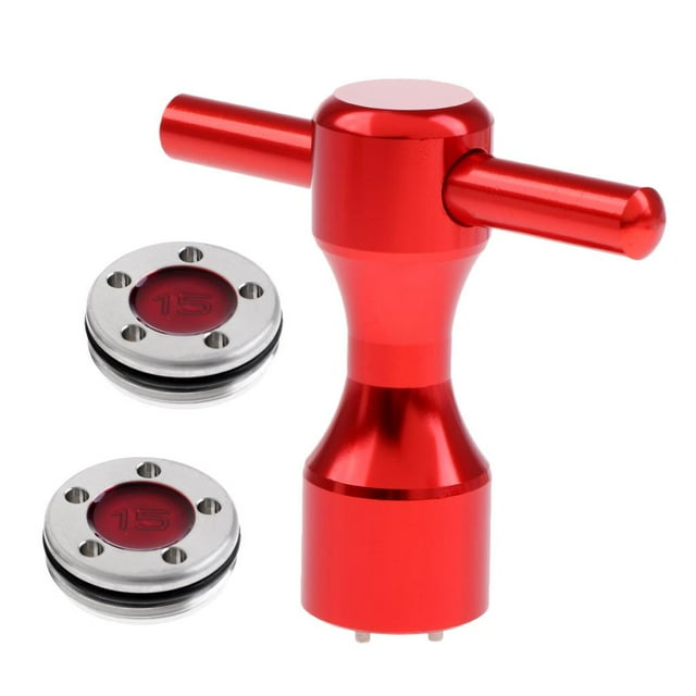 2PCS 5g a 20g Golf Putter Llave de tornillo para 15G shamjiam Golf Putter Weights