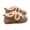Khaki, variant on ZACPNCV Girls Ankle Boots Kids Booties Slip on Sole Low Heel Fall Boot Faux Fur Lined Warm Winter Shoes for Toddler Brown