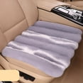 thumbnail image 2 of Taotanxi 18 Inches (About 45 Cm) Fluffy Plush Sheepskin Car Seat Cover For Car Interior Accessories Soft Plush Wool Skin Friendly Fur Non-Slip (Gray Front), 2 of 6