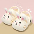 thumbnail image 4 of Zszcpp Toddler Slippers Girls Boys Cartoon Bunny Round Toe Soft Soled Print Outdoor Comfortable Lightweight Kids Shoes, 4 of 4