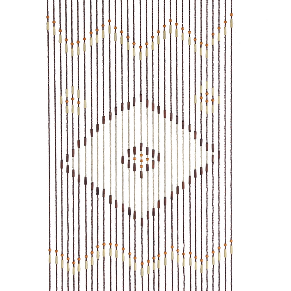 Vintoro Chinese Classical Door Curtain with 31 Strings, Room Divider Beaded Curtain, Wall Decoration