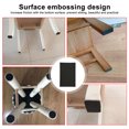 thumbnail image 4 of 10pcs Chair Leg Pads Reduce Noise Shock Absorption Prevent Scratch Anti Slip Furniture Pads for Home, 4 of 7