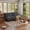 Gray, variant on LLappuil 71" Corduroy Futon Convertible Sofa Bed, Loveseat Sleeper Sofa Couch for Living Room Apartment Green