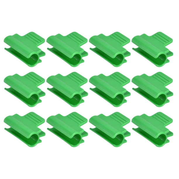 Abrazaderas para invernadero para tubo de PVC de 5/8", paquete de 20 abrazaderas para película de invernadero