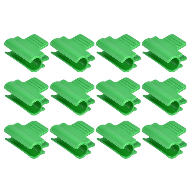 Abrazaderas para invernadero para tubo de PVC de 5/8", paquete de 20 abrazaderas para película de invernadero