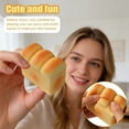 thumbnail image 4 of Simulation Food Bread Cake Slow Rebound Squishy Squishy for Adults, Soft Elastic Tactile Gadget, Indoor Desktop Decor Accessory Random Style 1 Pack, 4 of 4