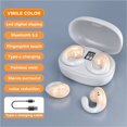 thumbnail image 1 of Auriculares inalámbricos con Bluetooth, audífonos deportivos con Clip para la oreja, micrófono para llamadas, Control de larga duración, novedad de 2023 qym unisex, 1 of 2