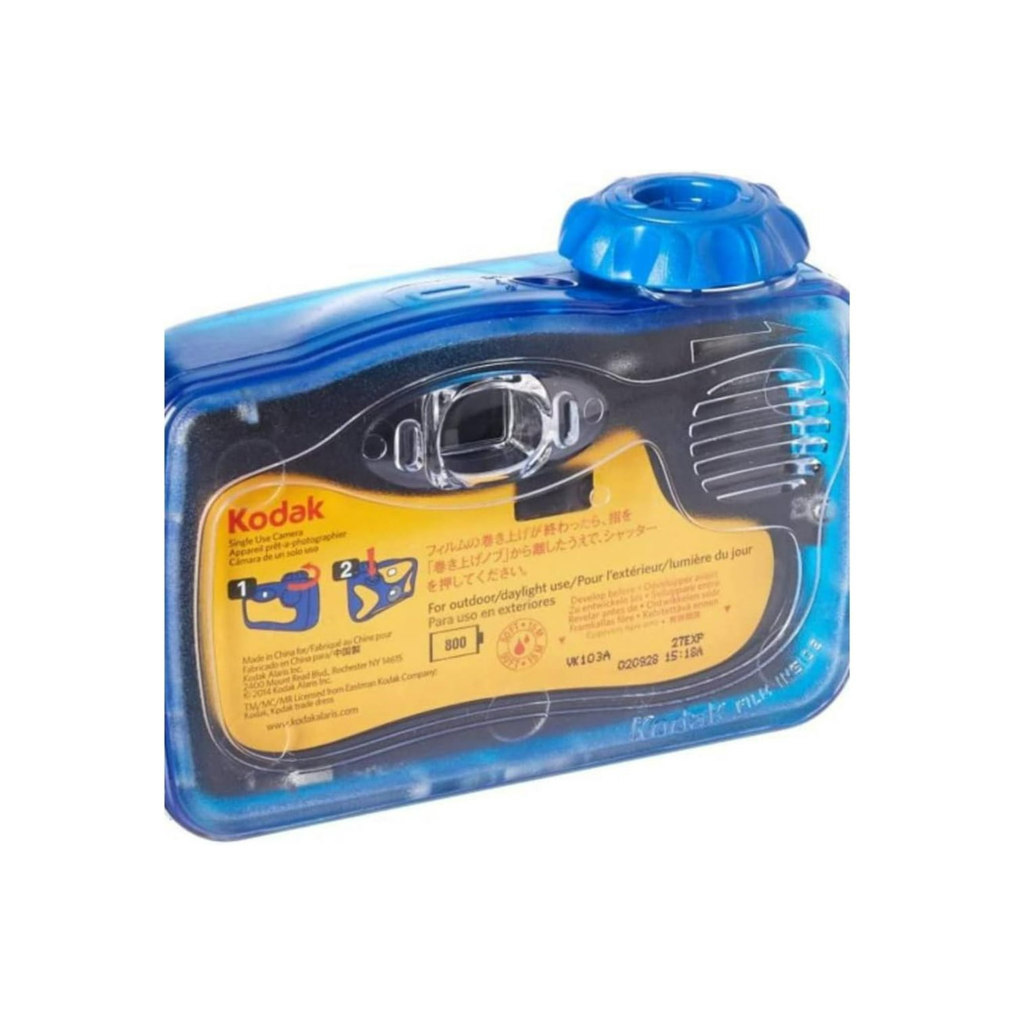 Kodak Sport Underwater Single-Use Disposable Camera with 800 Speed