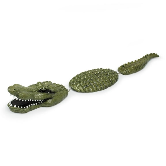 Aquascape 93000 3 Piece Koi Fish Pond Floating Alligator Predator Decoy, Green