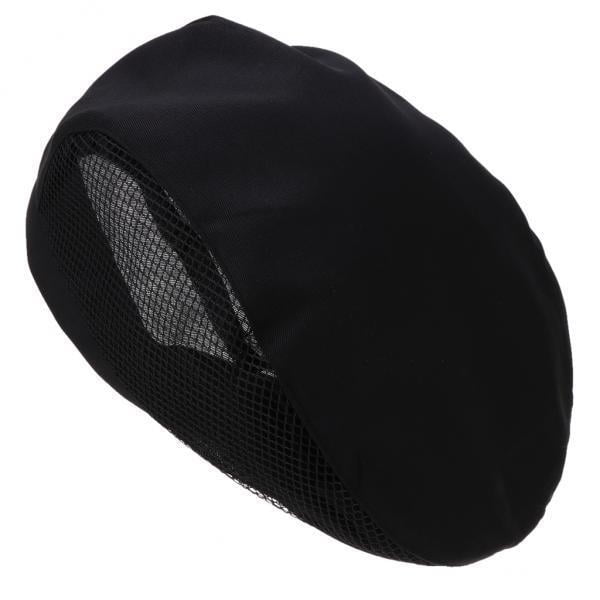Gorro de cocinero unisex Sunnimix para trabajo Negro paquete de 2