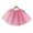 Pink, variant on YMNXA Women's Skirt High Waist Multicolor Mesh Tutu Elegant Comfortable Midi Skirt For Casual Daily Wear A A