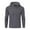 Dark Gray, variant on VSSSJ Mens Hooded Sweatshirt Casual Slim Fit Long Sleeve Drawstring Waffle Knit Solid Color Trendy Simple Pullover Hoodies Green L