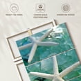 thumbnail image 6 of Elephant Stock Seaglass I Wall Art - Vertical Multi Panel Canvas - Living Room Wall Decor - Nautical Multi Panel - Teal And Turquoise Decor By Alan Blaustein - 48" x 74", 6 of 8