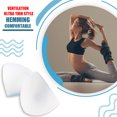 thumbnail image 4 of Minnieouse 3 Pairs Sports Bra Pads Removable Women Push-Up Breast Inserts Padding Pad Enhancer for Outdoor Fitness Type3, 4 of 6