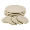 Prime-Line 3.5 Inch Round Furniture Sliders For Carpet - Beige Plastic & Foam, 16 Pack