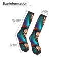 thumbnail image 3 of Saiise Chucky Ad Funny Socks Men Women Boys Kids Adults Novelty Graphic Crew Tube Socks Crazy Design Casual Dress Socks for Sports,Running,Travel, 3 of 7