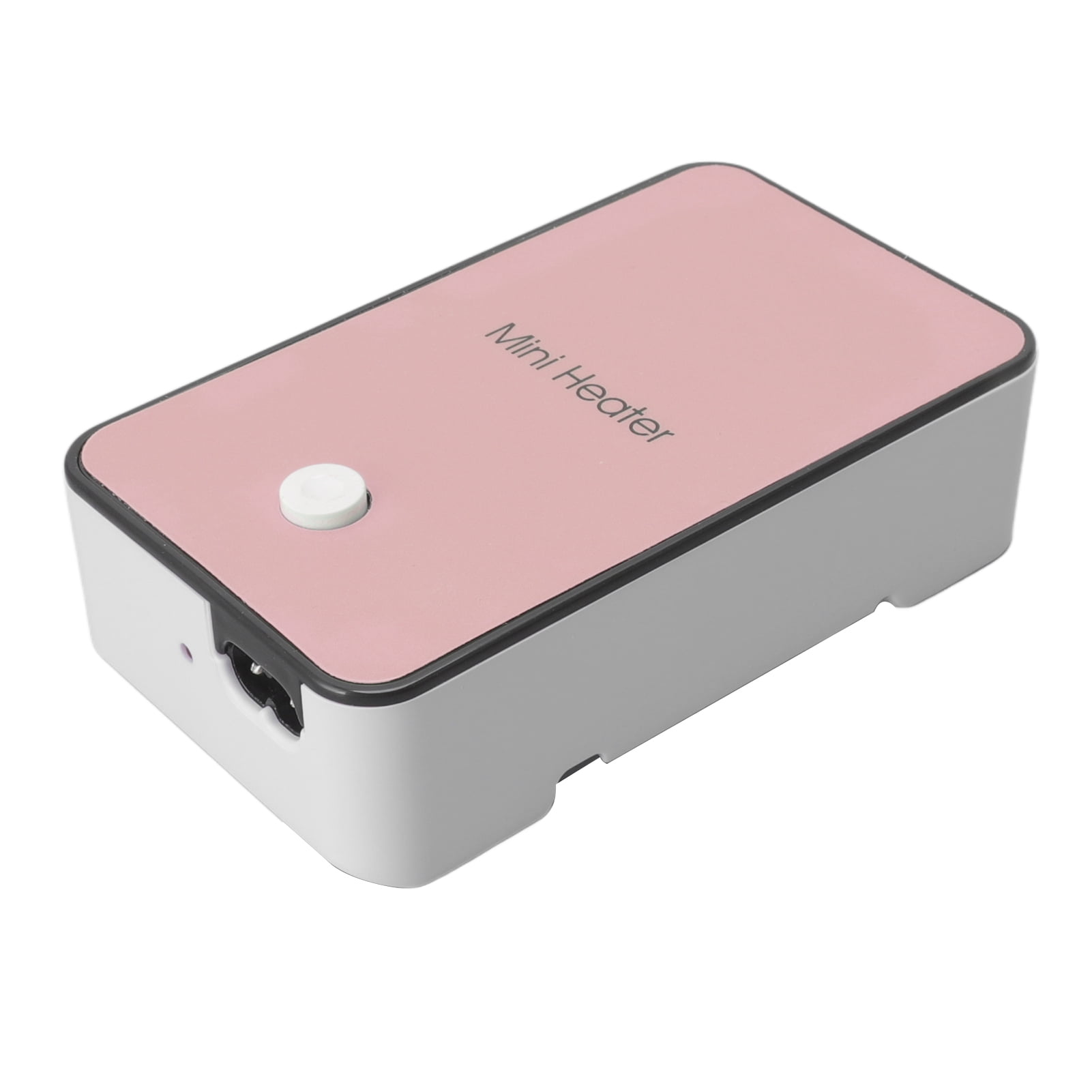Mini Space Heater, PTC Corrugated Aluminum Mini Space Heater  Fast Heating Rotatable Holder Anti Slip Portable Desk Heater for  Dormitory