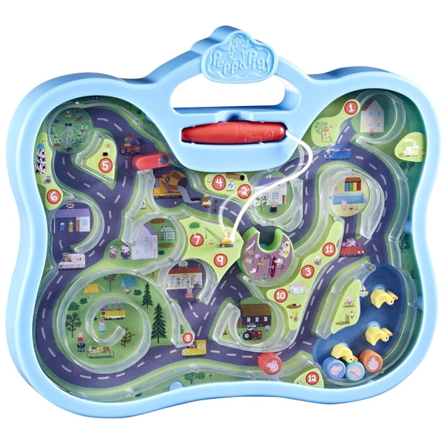 Juguete preescolar Peppa Pig Hasbro Peppas City Maze Kids 3+