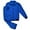 ROYAL BLUE, variant on Men's casual Tracksuit plain season round Matching Outfit