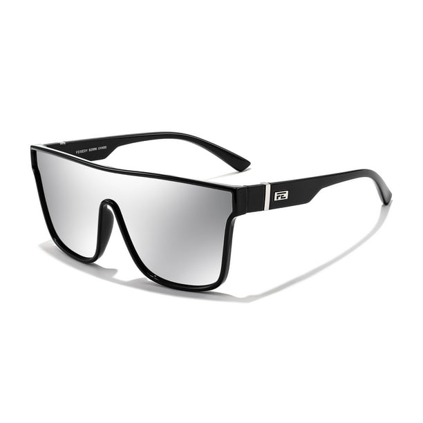 Gafas de sol FEISEDY B2996 Negro Plateado UV400 62mm