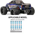 thumbnail image 3 of Baohd Aluminum Alloy Wheelbase Steering Link Rod Set For 1/10 EPX RC Car Part RC Car Accessories Replacement Parts, 3 of 6