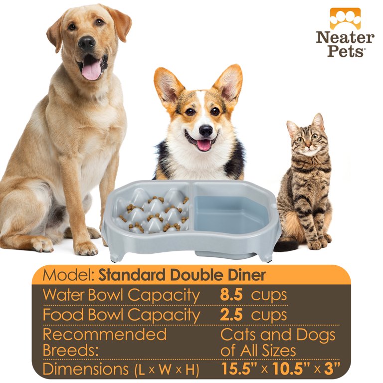 Neater Slow Feeder Double Diner – Neater Pets