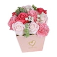 thumbnail image 3 of Flores de jabón artificiales, ramo de flores, adorno floral decorativo de jabón para el hogar. Rosa, 3 of 9